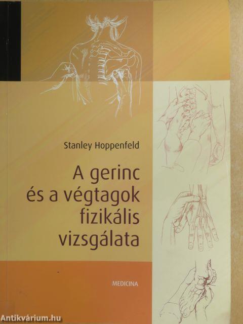 A gerinc és a végtagok fizikális vizsgálata