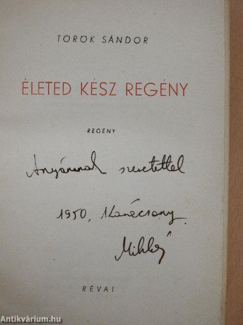 Életed kész regény