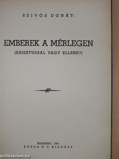 Emberek a mérlegen