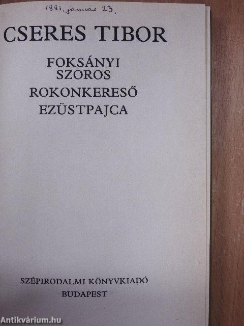 Foksányi szoros/Rokonkereső/Ezüstpajca