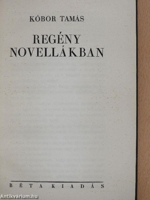 Regény novellákban