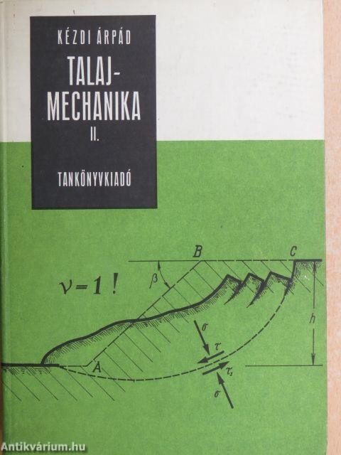 Talajmechanika II.