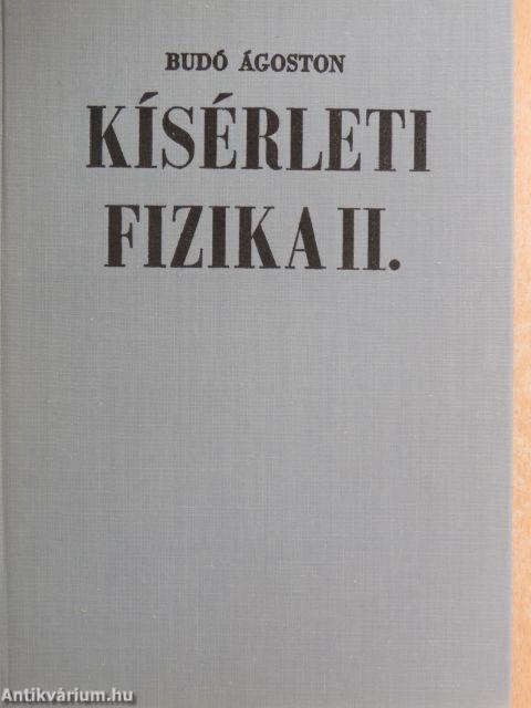 Kísérleti fizika II.