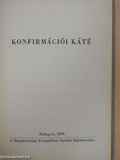 Konfirmációi káté