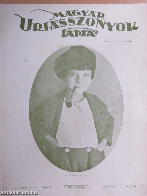 Magyar Uriasszonyok Lapja 1927. (nem teljes évfolyam)