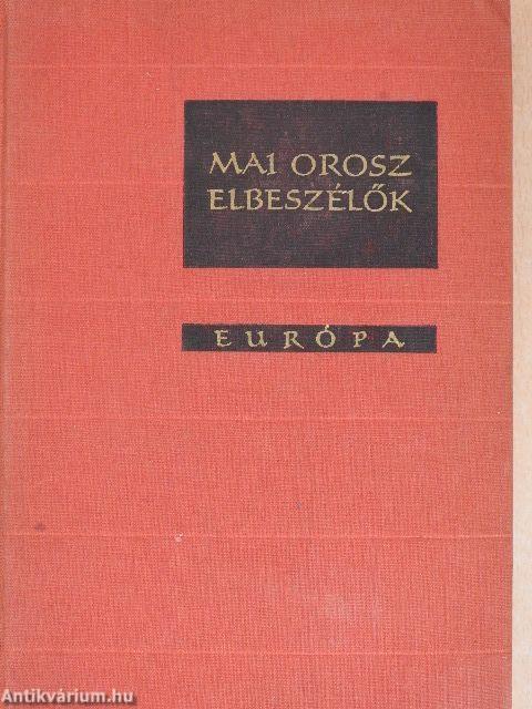 Mai orosz elbeszélők