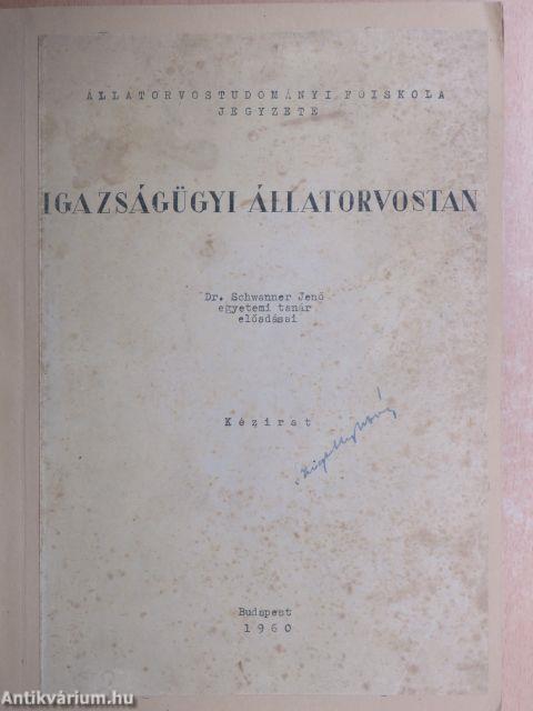 Igazságügyi állatorvostan