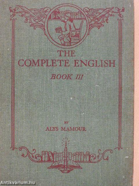 The Complete English III.