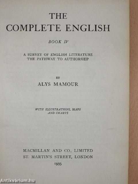 The Complete English IV.