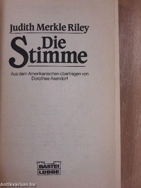 Die Stimme