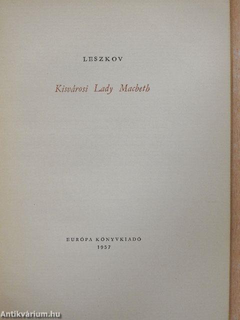 Kisvárosi Lady Macbeth