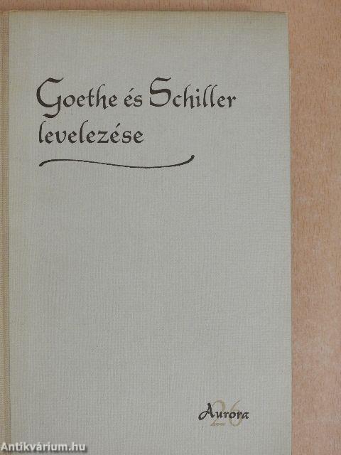 Goethe és Schiller levelezése