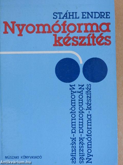 Nyomóforma-készítés