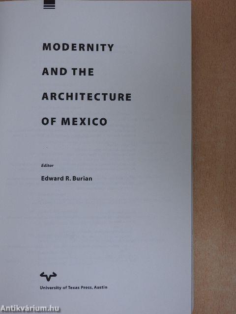 Modernity and the Architecture of Mexico