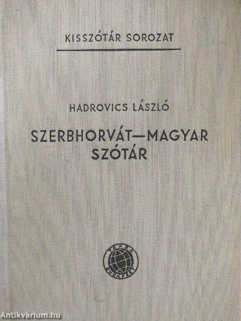 Szerbhorvát-magyar szótár