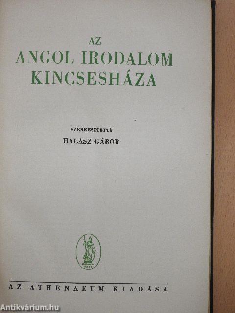 Az angol irodalom kincsesháza