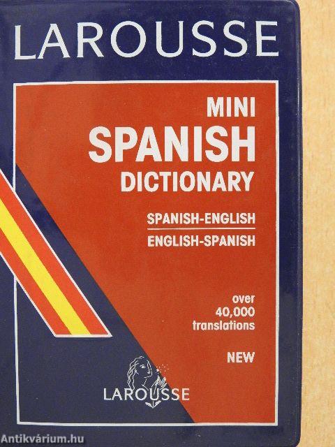 Larousse mini diccionario Espanol-Inglés/English-Spanish