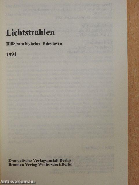 Lichtstrahlen 1991