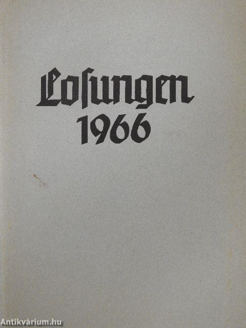 Losungen 1966