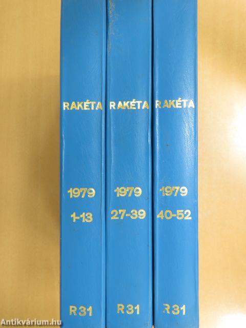Rakéta Regényújság 1979. (nem teljes évfolyam) I-III.