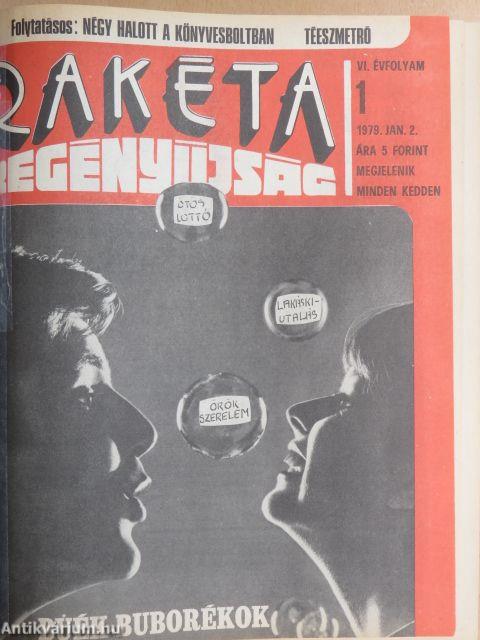 Rakéta Regényújság 1979. (nem teljes évfolyam) I-III.