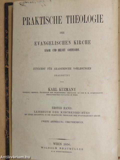 Urkundenbuch zum Österreichisch-Evangelischen Kirchenrecht