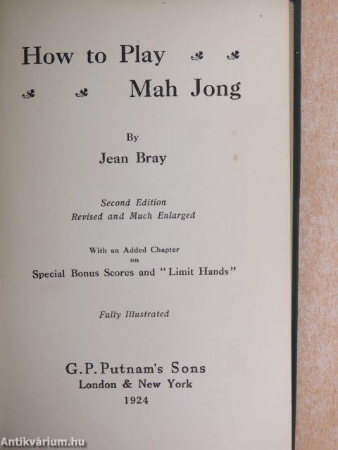 How to Play Mah Jong