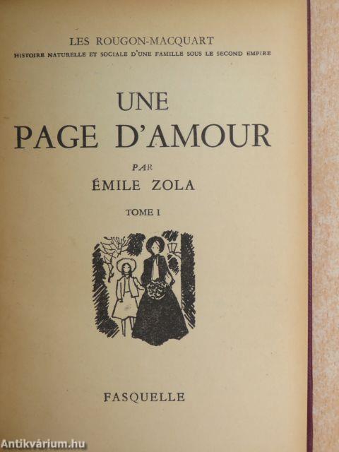Une page d'amour I-II.