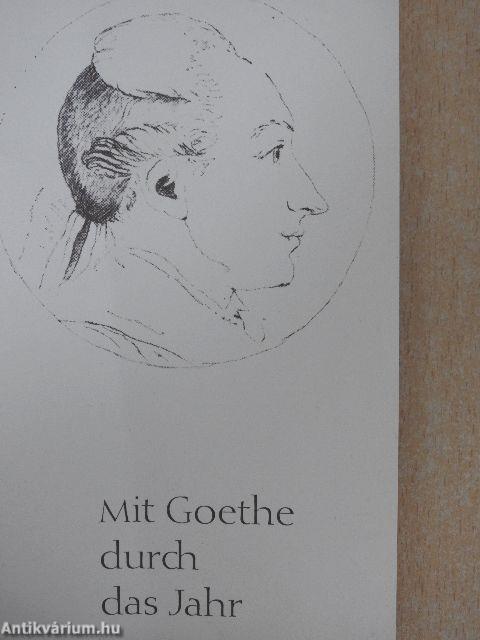 Mit Goethe durch das Jahr