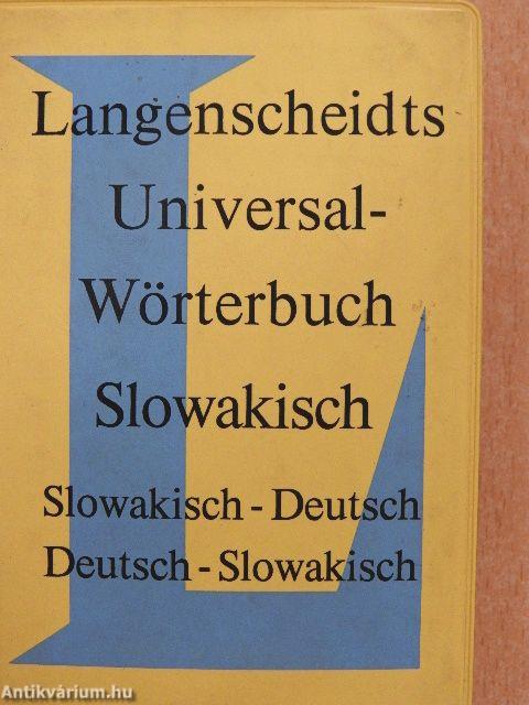 Langenscheidts Universal-Wörterbuch Slowakisch