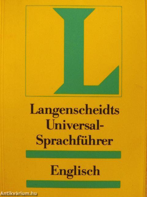 Langenscheidts Universal-Sprachführer Englisch