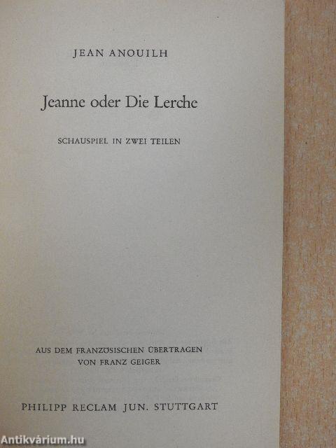 Jeanne oder Die Lerche