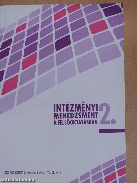 Intézményi menedzsment a felsőoktatásban 2.