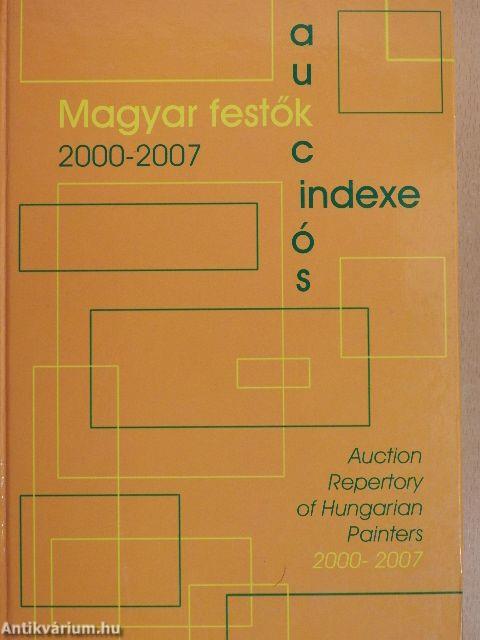 Magyar festők aukciós indexe 2000-2007