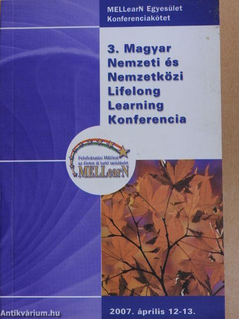 3. Magyar Nemzeti és Nemzetközi Lifelong Learning Konferencia