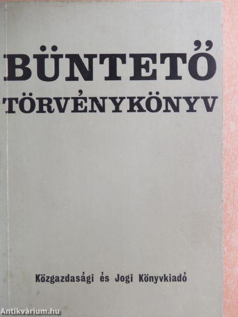 Büntető Törvénykönyv