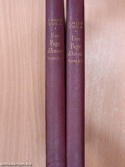 Une page d'amour I-II.