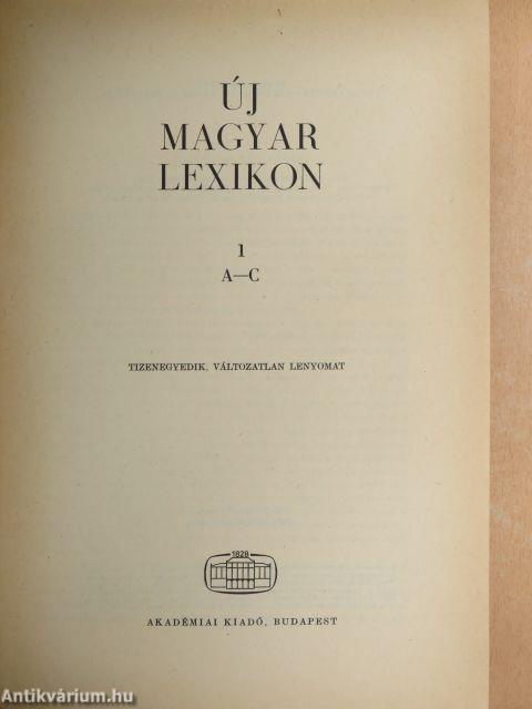 Új magyar lexikon 1-7.