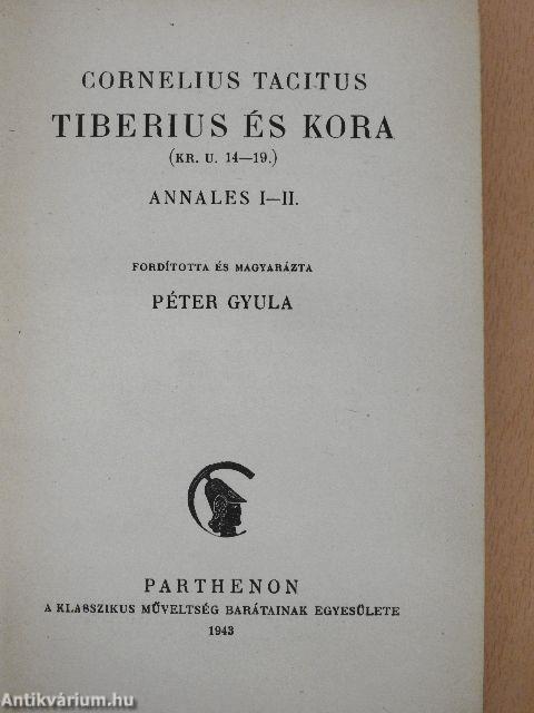 Tiberius és kora (Kr. u. 14-19.)