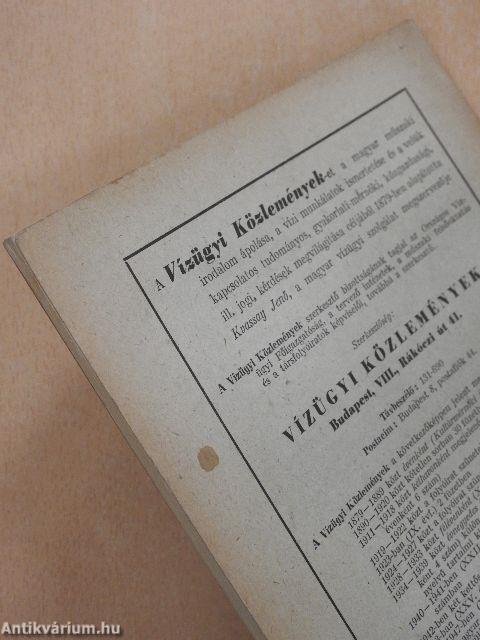 Vízügyi Közlemények 1965/2.