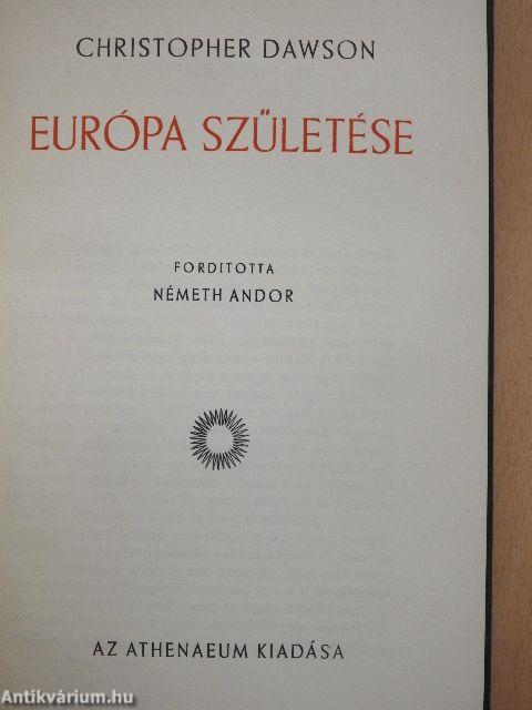 Európa születése