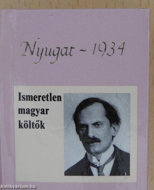 Ismeretlen magyar költők (minikönyv)