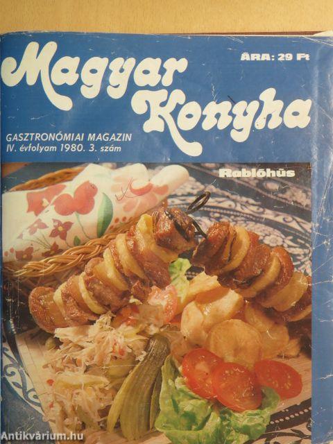 Magyar Konyha 1980, 2000. (vegyes számok) (5 db)