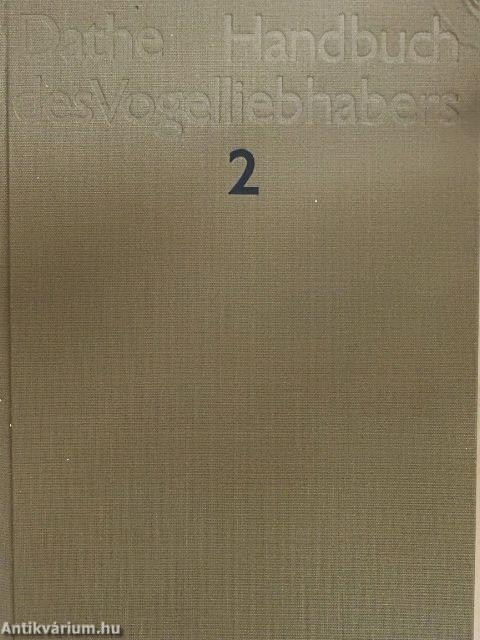 Handbuch des Vogelliebhabers 2.