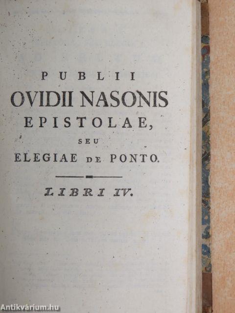 Publii Ovidii Nasonis elegiae Tristium libri V./Publii Ovidii Nasonis Epistolae seu elegiae de Ponto libri IV.