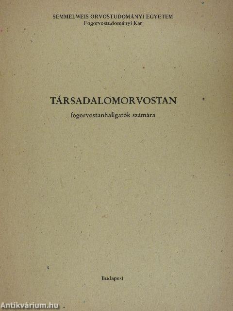 Társadalomorvostan