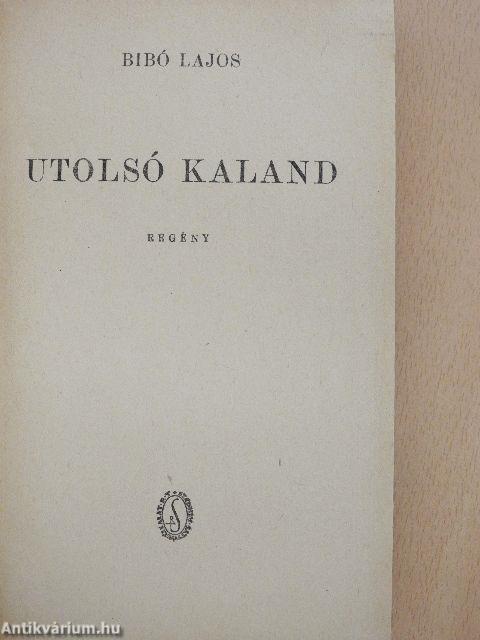 Utolsó kaland