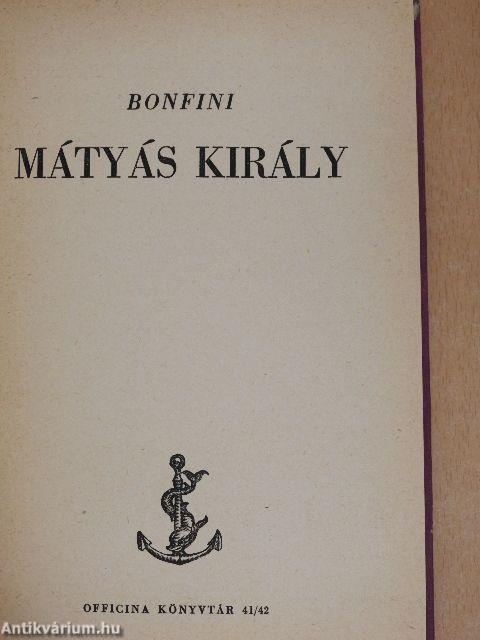 Mátyás király