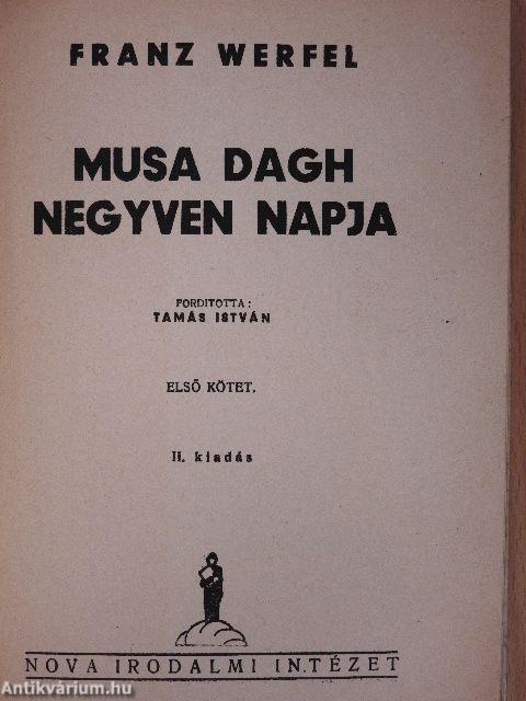 Musa Dagh negyven napja I-II.