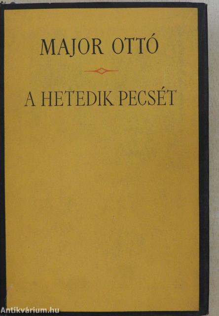 A hetedik pecsét (dedikált példány)